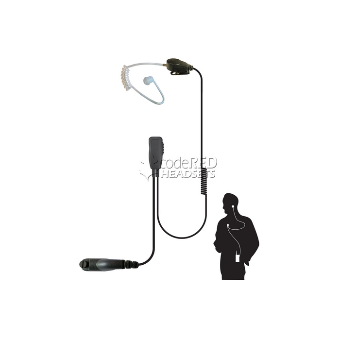 Code Red Headsets Recruit Single Wire Microphone-Tactical Source LLC
