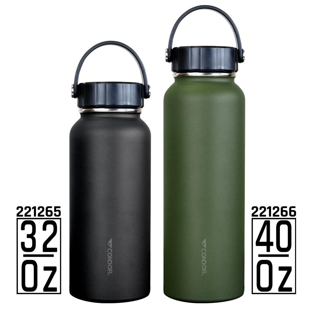 Condor 40 Oz Vacuum Sealed Thermal Bottle-Tactical Source LLC