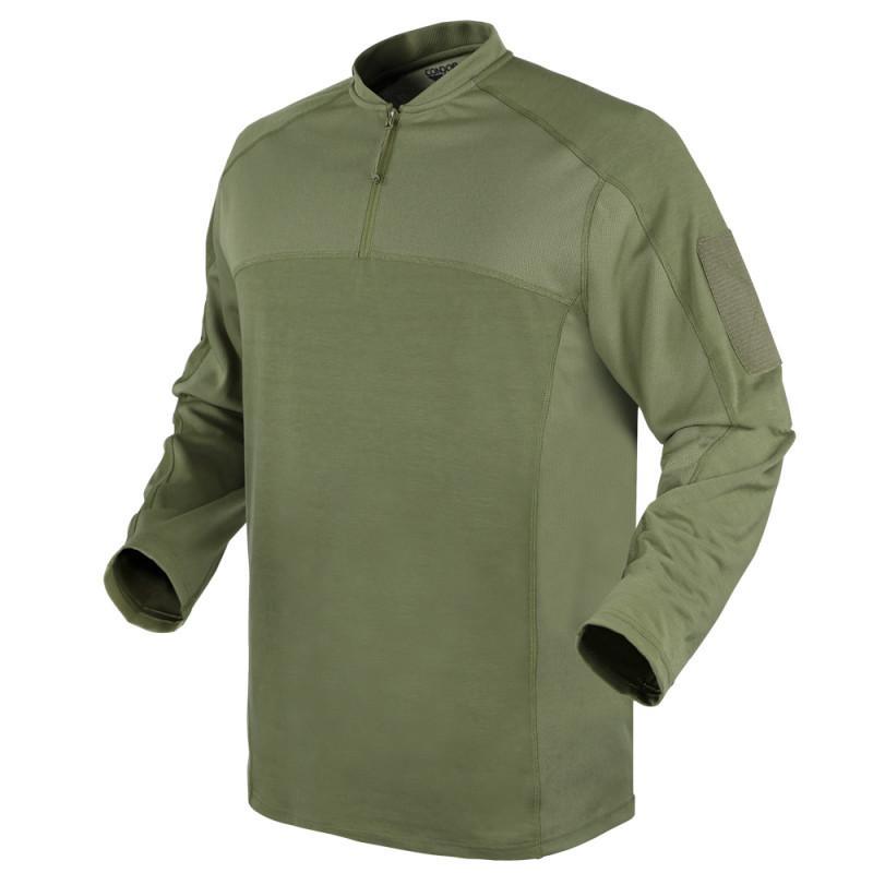 Condor Long Sleeve Trident Battle Top Olive Drab-Tactical Source LLC