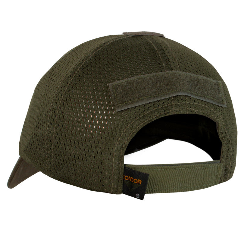 Condor Outdoor Mesh Tactical Team Cap Adjustable with Velcro Closure-Tactical Source LLC