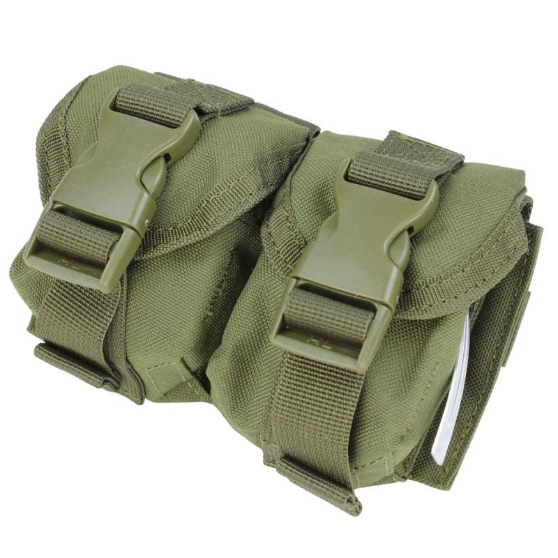 Condor Tactical MA14 MOLLE Modular Military Double Frag Grenade Pouch-Tactical Source LLC