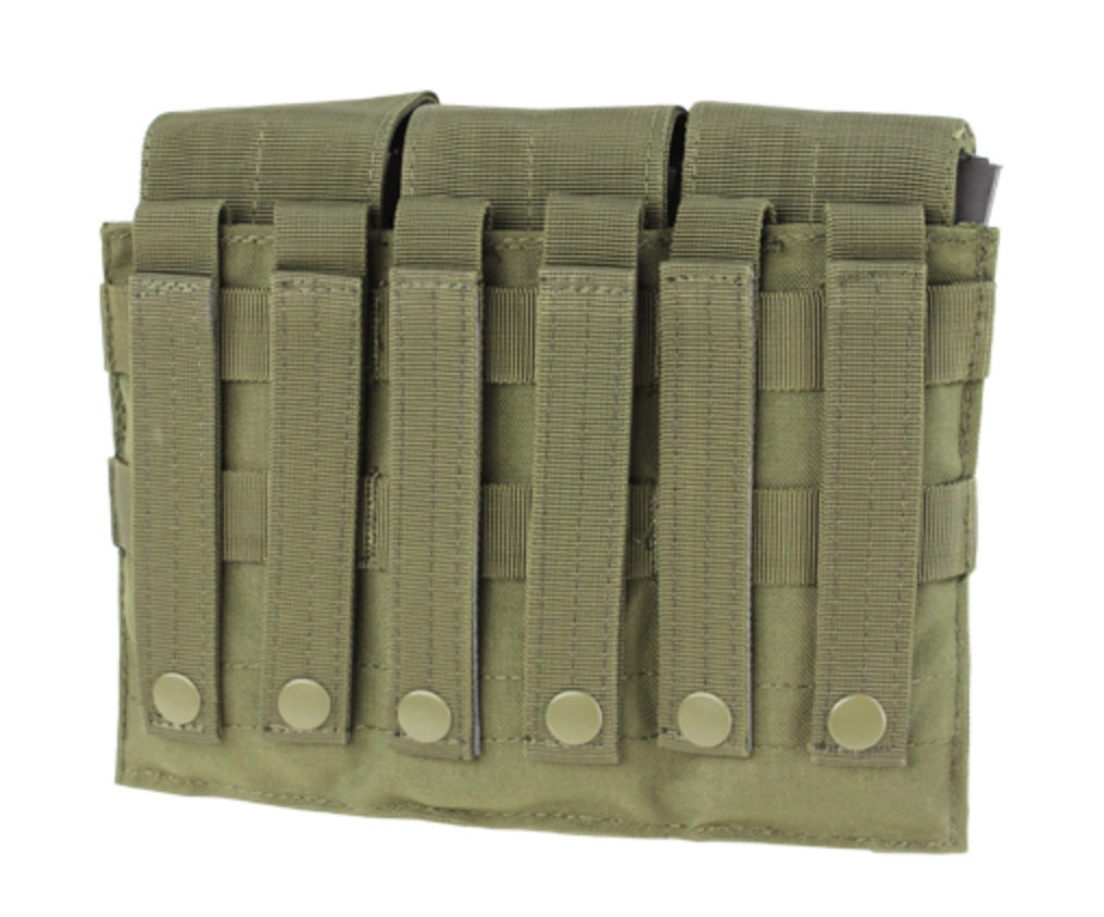 Condor Triple M4 Mag Pouch Black-Tactical Source LLC