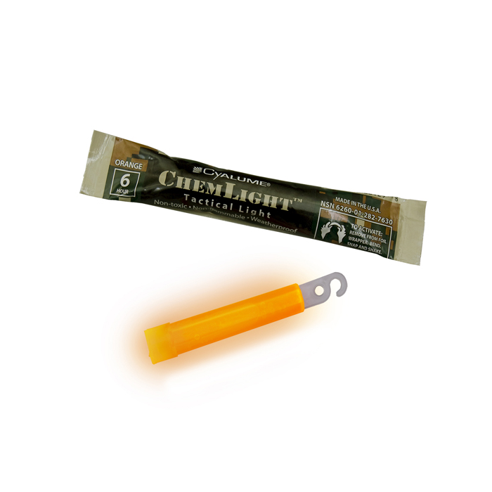 Cyalume ChemLight 4'' Lightstick 6 Hours - Case of 100-Tactical Source LLC