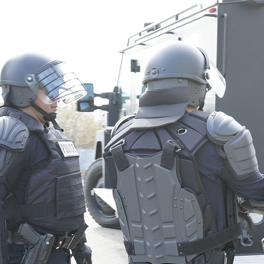 Damascus Protective Gear Riot Control Helmet w/ Steel Grid-Tactical Source LLC