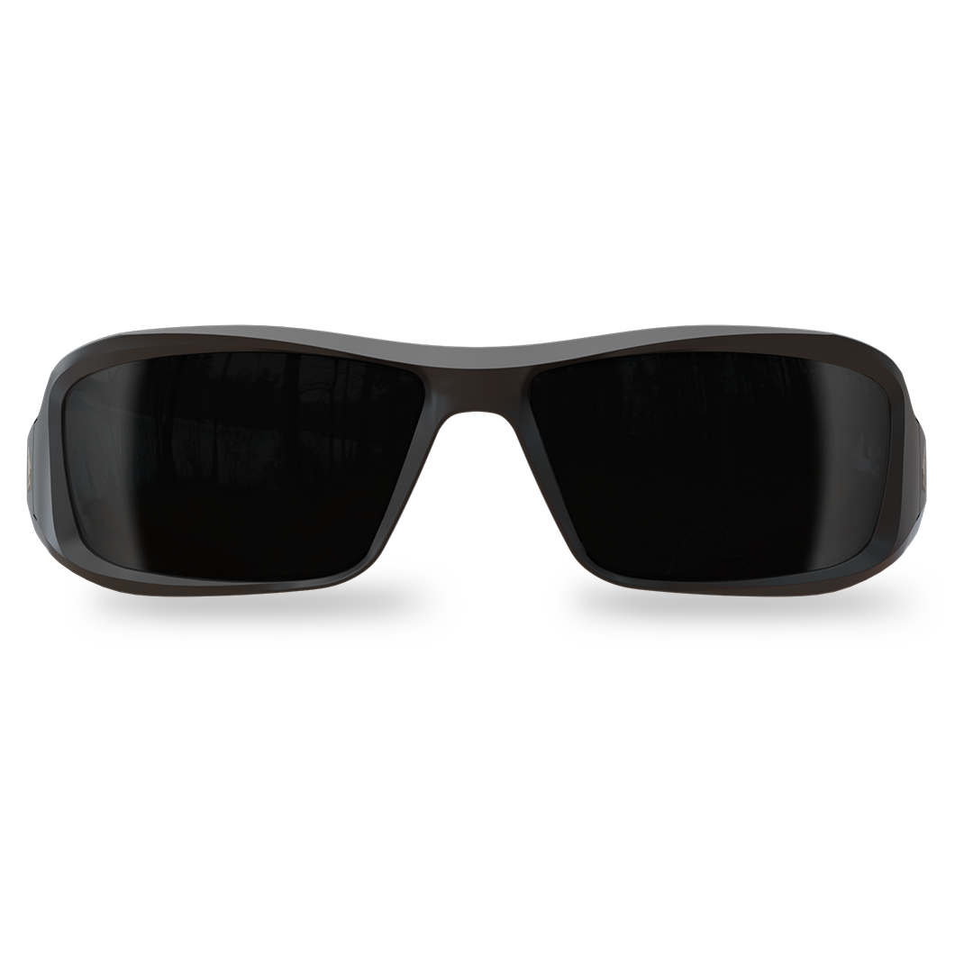 Edge Tactical Hamel Soft-Touch Matte Black Thin Temple Frame G-15 Vapor Shield Lens-Tactical Source LLC