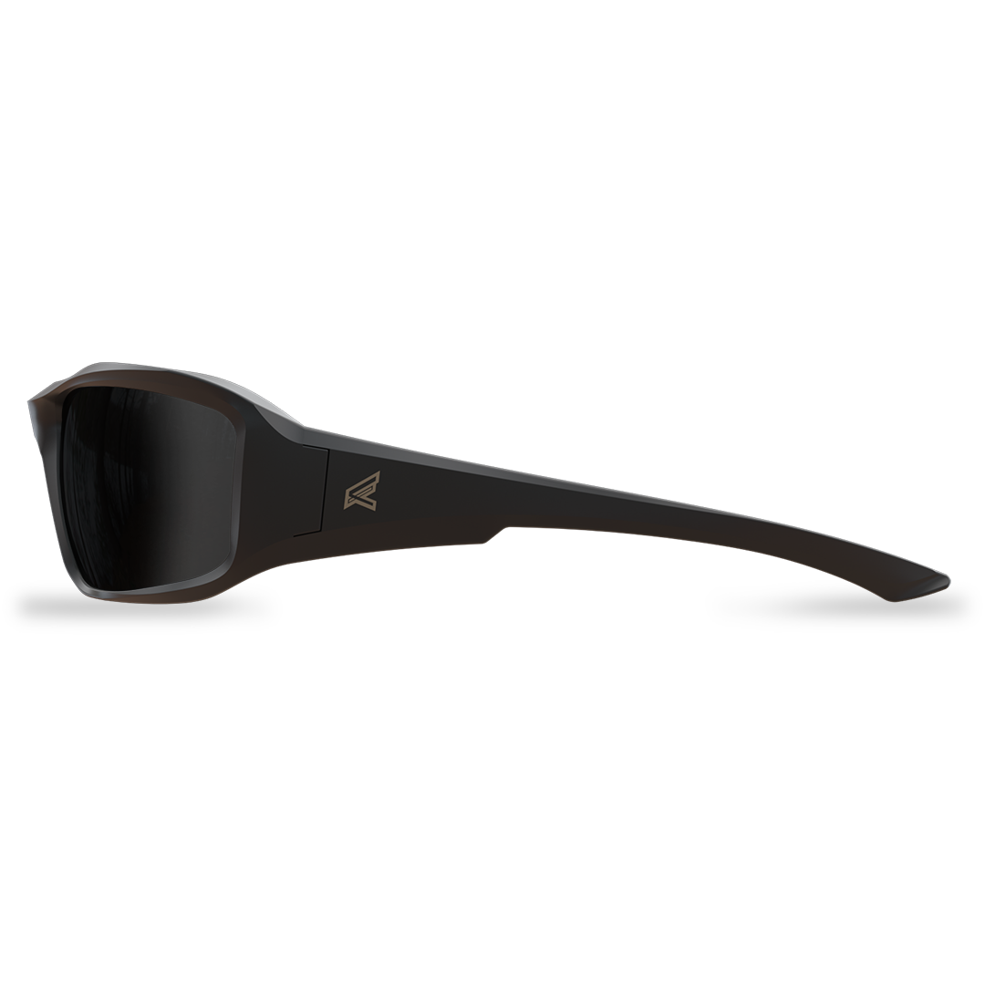 Edge Tactical Hamel Soft-Touch Matte Black Thin Temple Frame G-15 Vapor Shield Lens-Tactical Source LLC