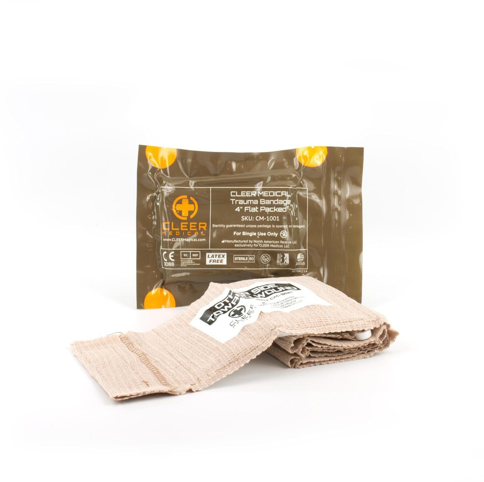 Eleven 10 Compact Medical Trauma Bandage - 4 Inches-Tactical Source LLC