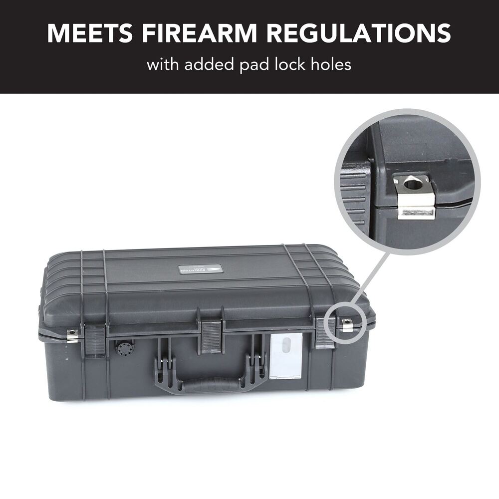 Evolution Gear 3750 Lite Series Hard Case in Black-Tactical Source LLC