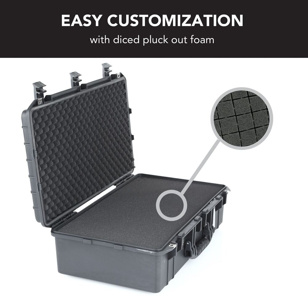 Evolution Gear 3750 Lite Series Hard Case in Black-Tactical Source LLC