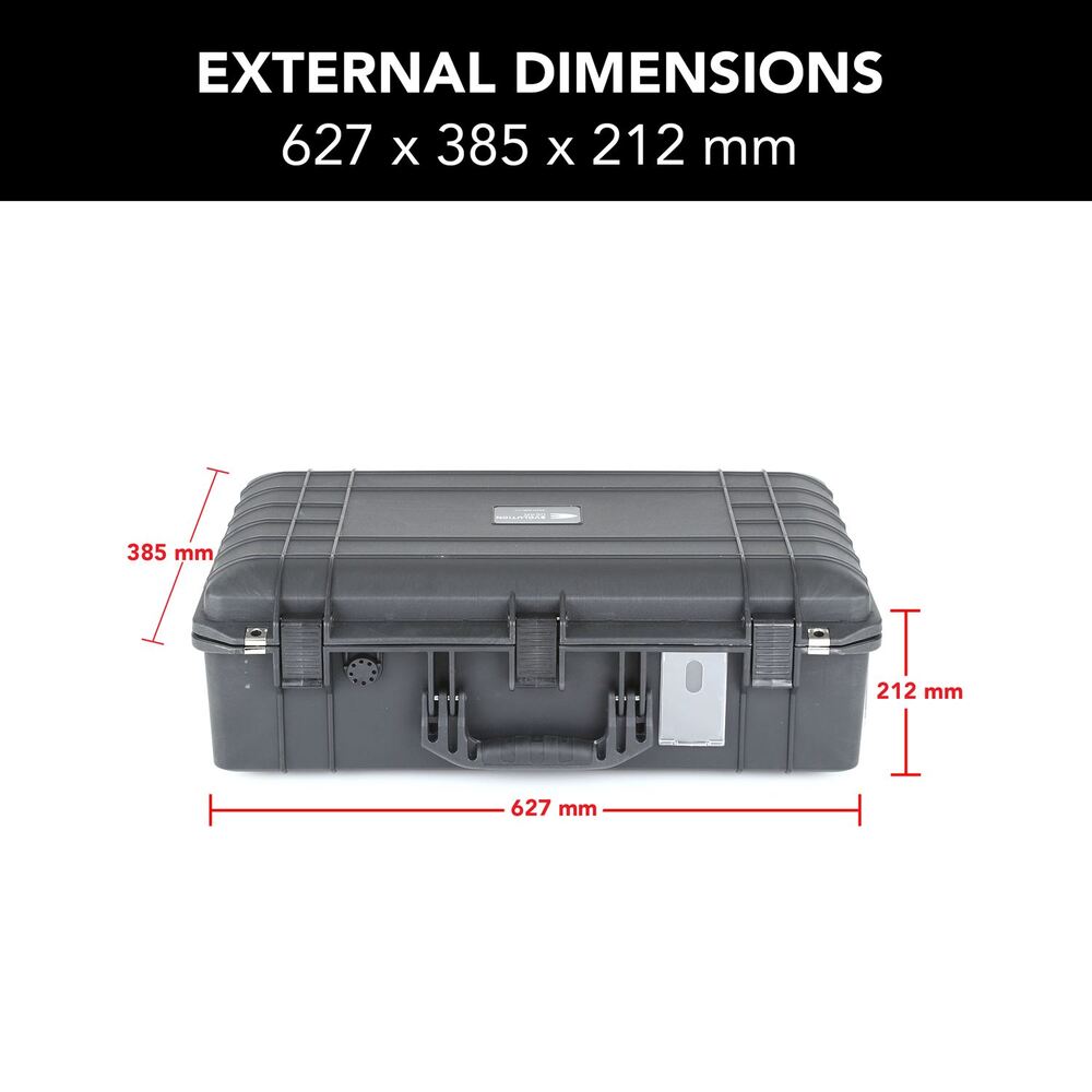 Evolution Gear 3750 Lite Series Hard Case in Black-Tactical Source LLC