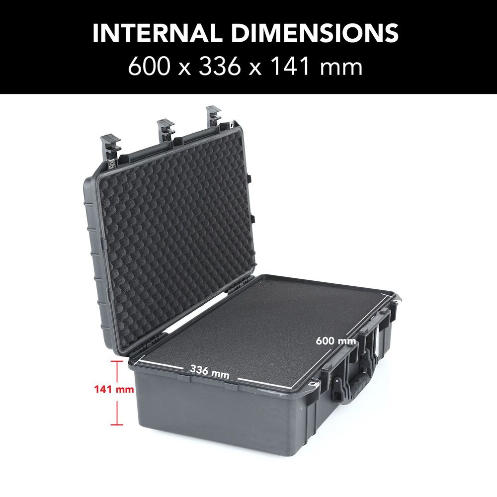 Evolution Gear 3750 Lite Series Hard Case in Black-Tactical Source LLC