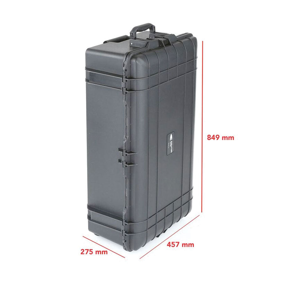 Evolution Gear 5660 Lite Series Trolley Hard Case in Black-Tactical Source LLC