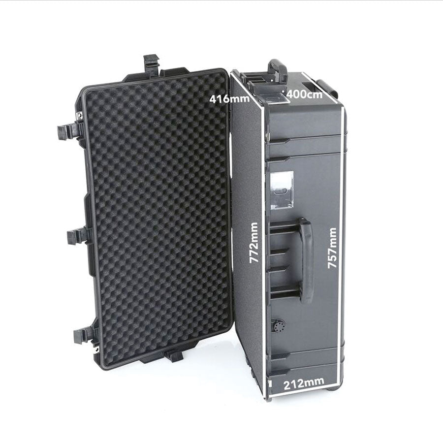 Evolution Gear 5660 Lite Series Trolley Hard Case in Black-Tactical Source LLC