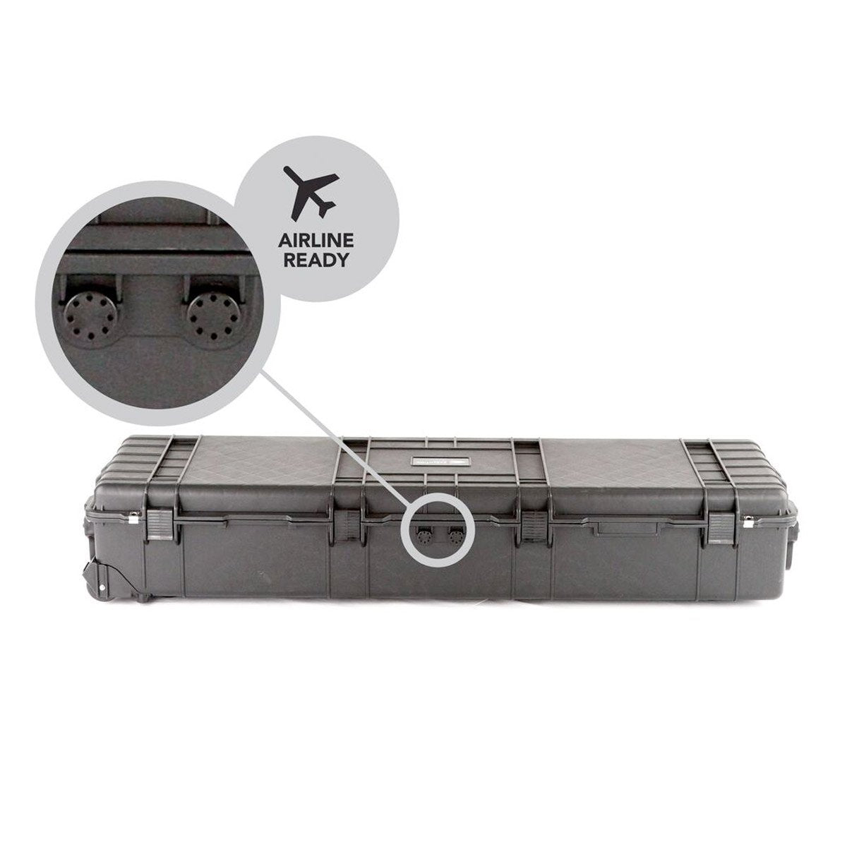 Evolution Gear Deep and Long Hard Telescope Case 2555 Black-Tactical Source LLC