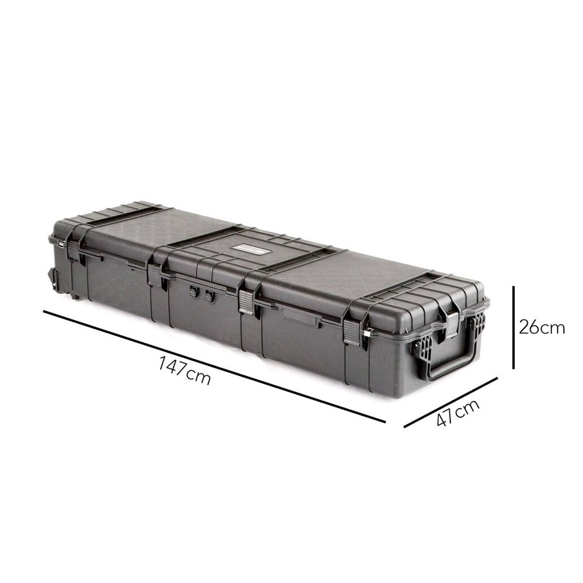 Evolution Gear Deep and Long Hard Telescope Case 2555 Black-Tactical Source LLC