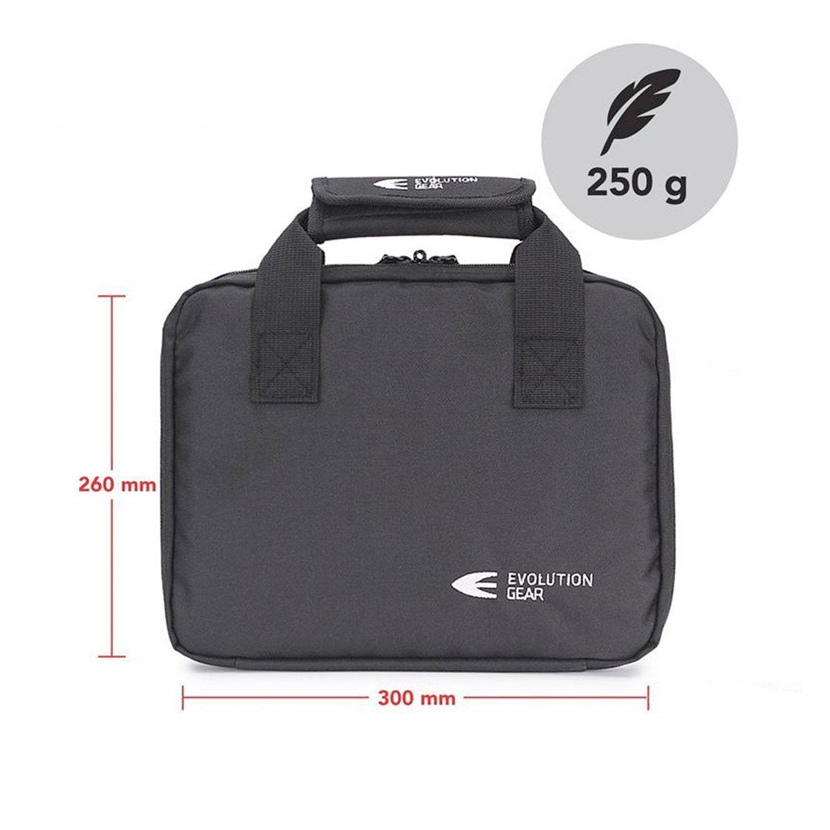 Evolution Gear Handgun Pistol Bag Soft Case with 5 Magazine Slots-Tactical Source LLC