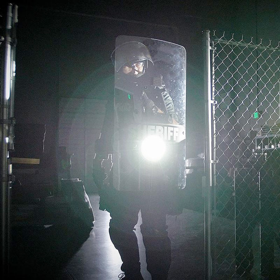 FoxFury Taker R40 Riot Shield Light 650 Lumens-Tactical Source LLC