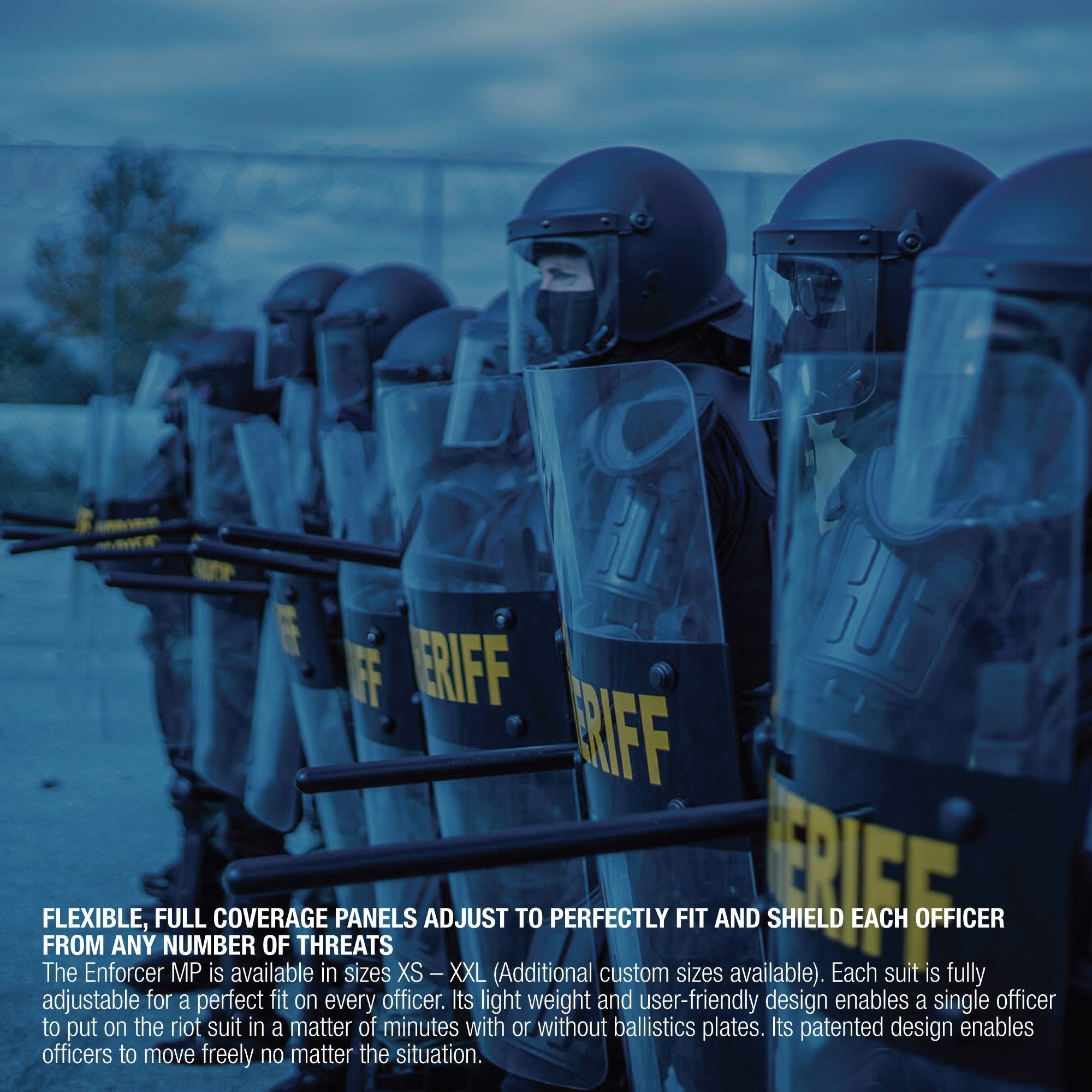 Haven Gear Enforcer MP Riot Suit Black-Tactical Source LLC