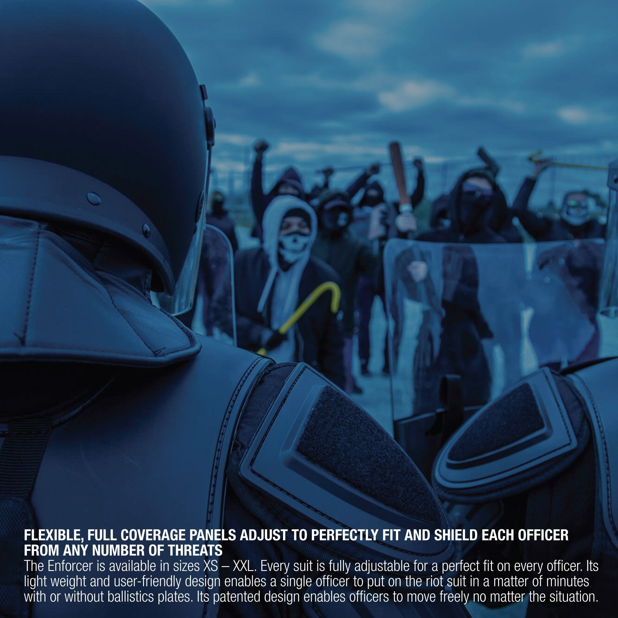 Haven Gear Enforcer Riot Suit Black-Tactical Source LLC
