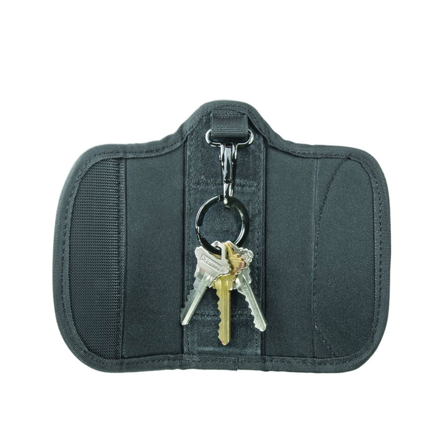 Hero's Pride Ballistic Silent Key Holder with Clip, (Fits 2-1/4" Belt)-Tactical Source LLC