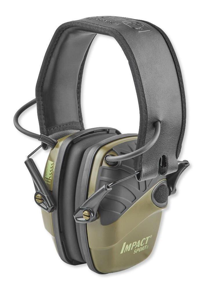 Howard Leight R-01526 Impact Sport Electronic Earmuff Hunter Green Colour-Tactical Source LLC