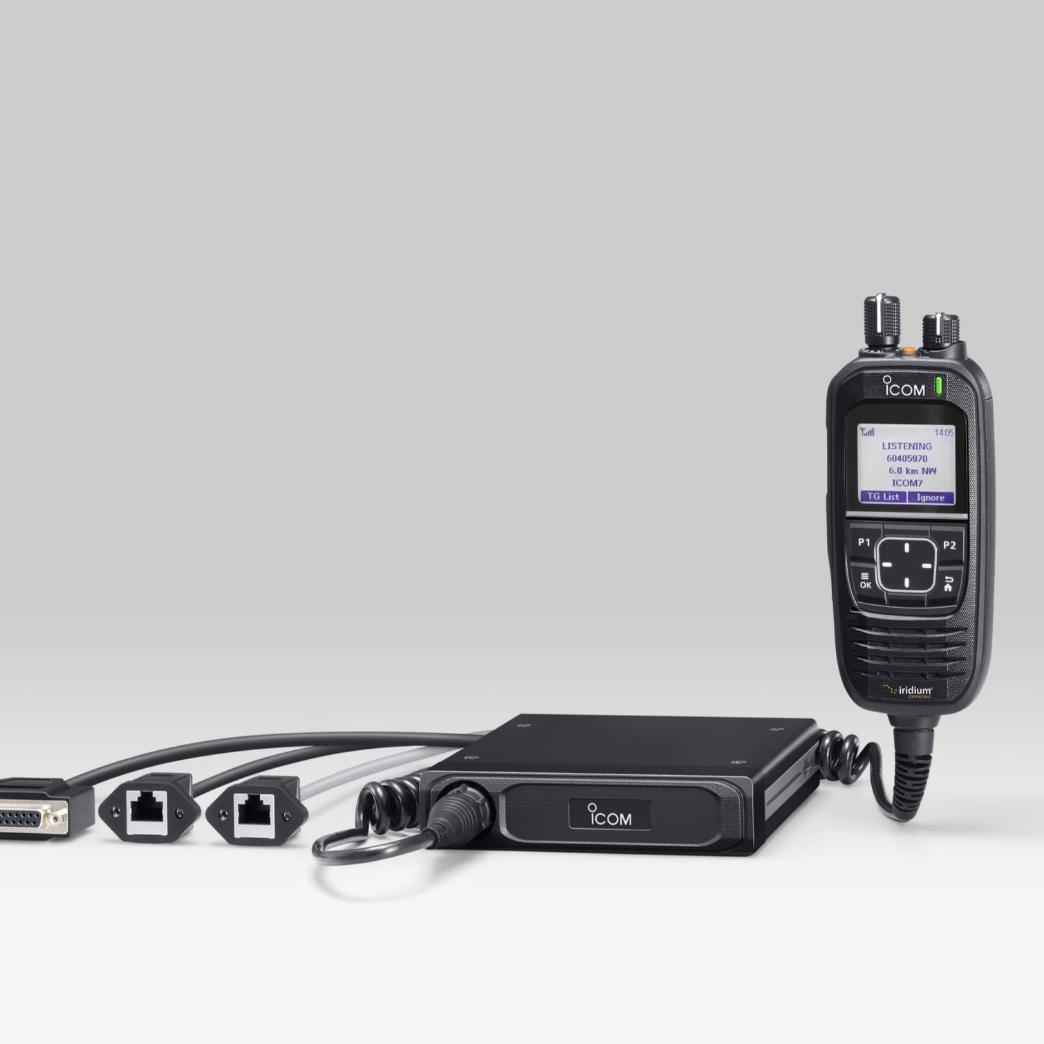 ICOM IC-SAT100 Satellite PTT Transceiver-Tactical Source LLC