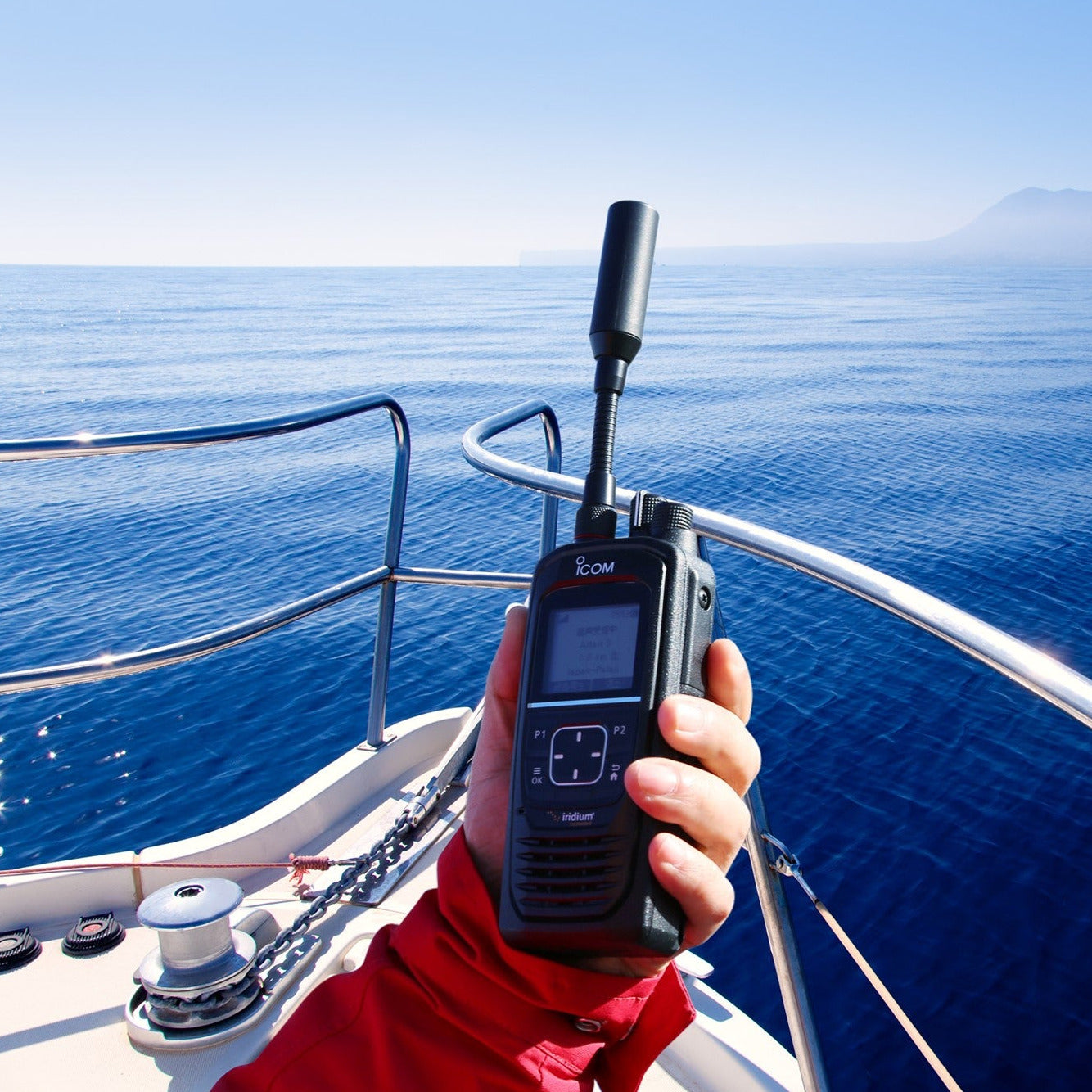 ICOM IC-SAT100 Satellite PTT Transceiver-Tactical Source LLC