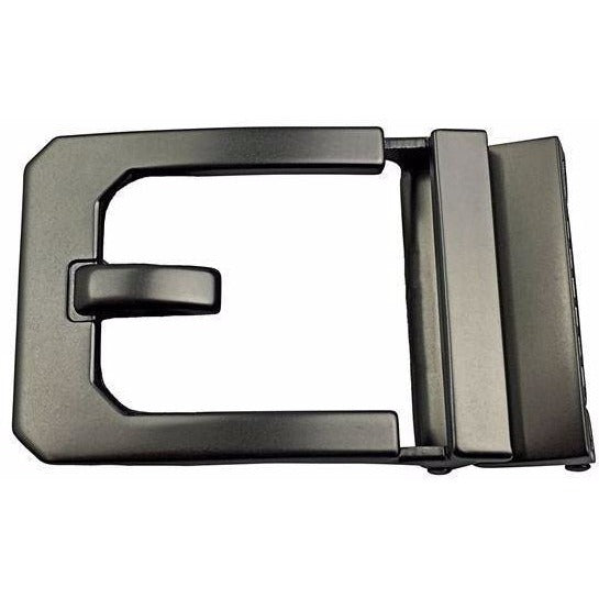 KORE Essentials Leather 1.5" Gun Belt Black with X3 Gunmetal Buckle-Tactical Source LLC