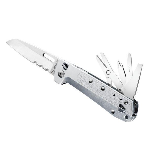 Leatherman Free K4X Pocket Knife Silver-Tactical Source LLC