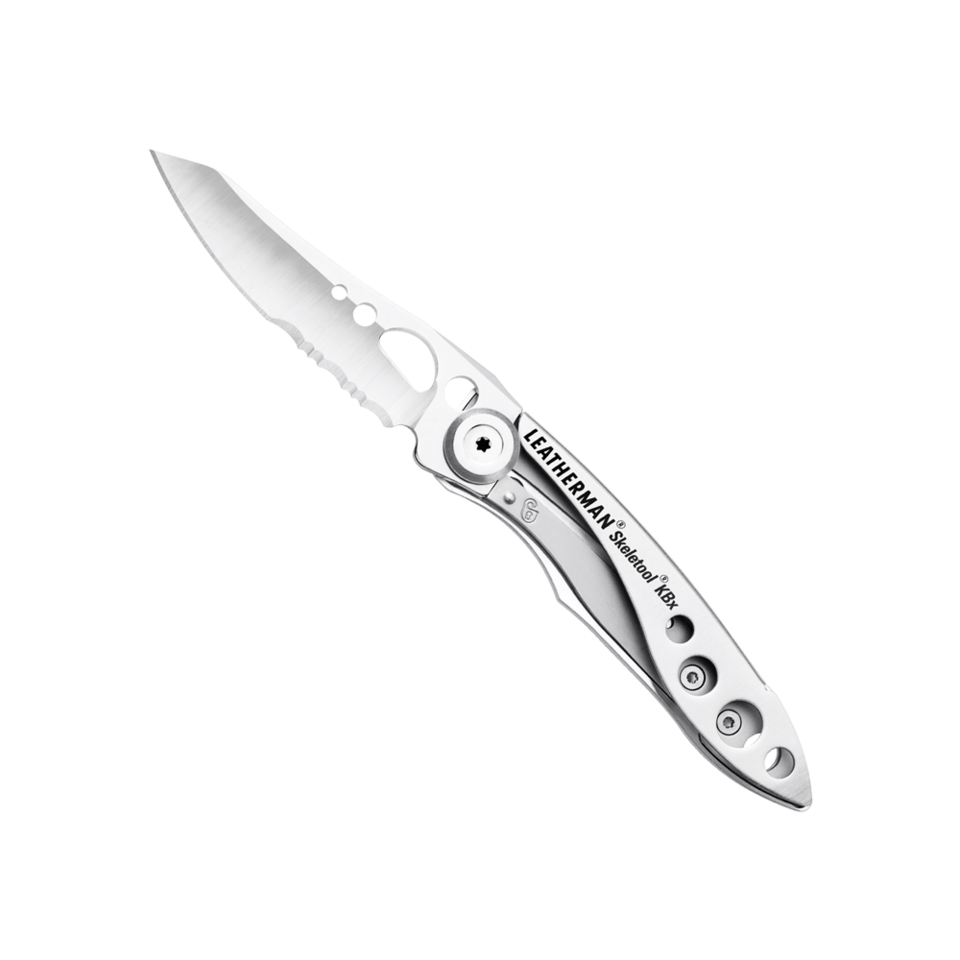 Leatherman Skeletool KBX Stainless Combo Knife-Tactical Source LLC
