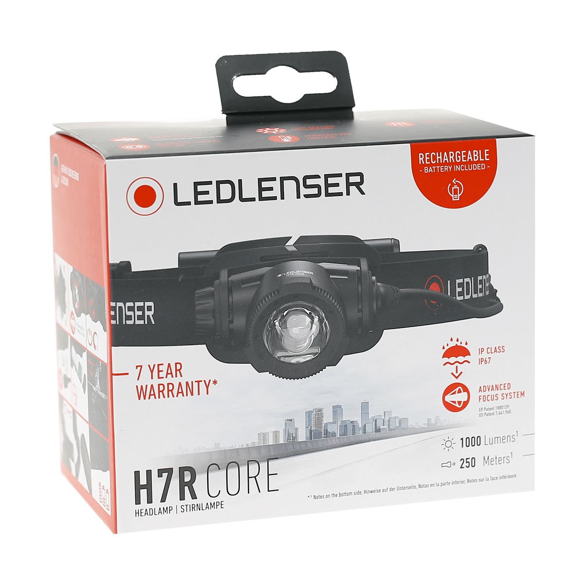 Ledlenser H7R Core Headlamp with Box-Tactical Source LLC