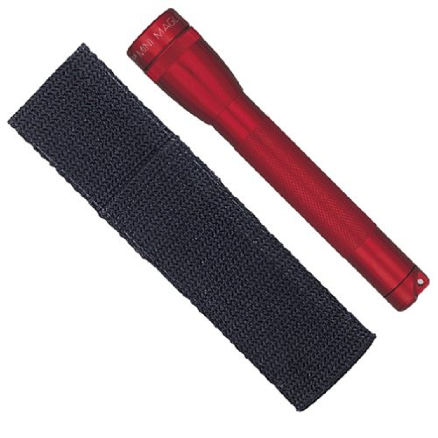 Maglite AA Mini Flashlight and Holster Combo Pack, Red-Tactical Source LLC