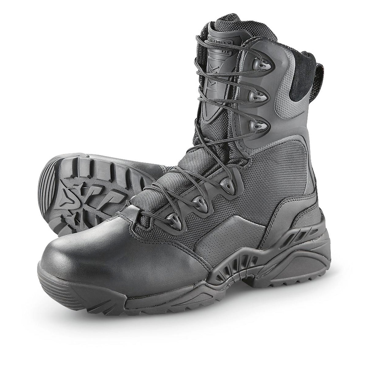 Magnum Elite Spider 8.1 Urban Side-Zip Boot Black-Tactical Source LLC
