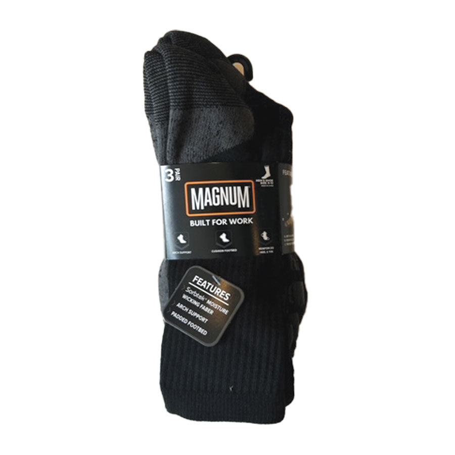 Magnum Performance Socks with Sorbtex Pack of 3-Tactical Source LLC