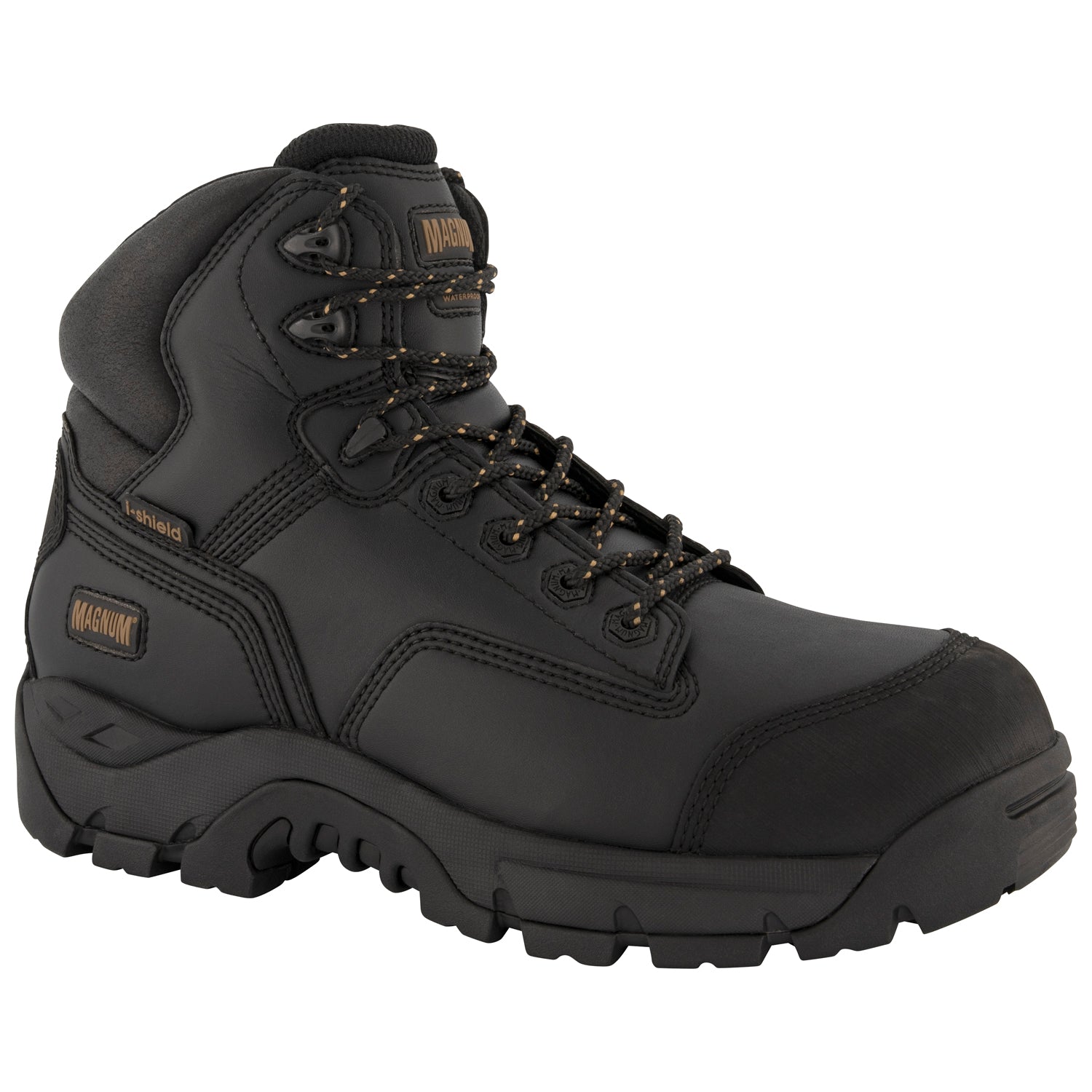 Magnum Precision Max Side Zip Composite Toe Waterproof Women's Boots Black-Tactical Source LLC