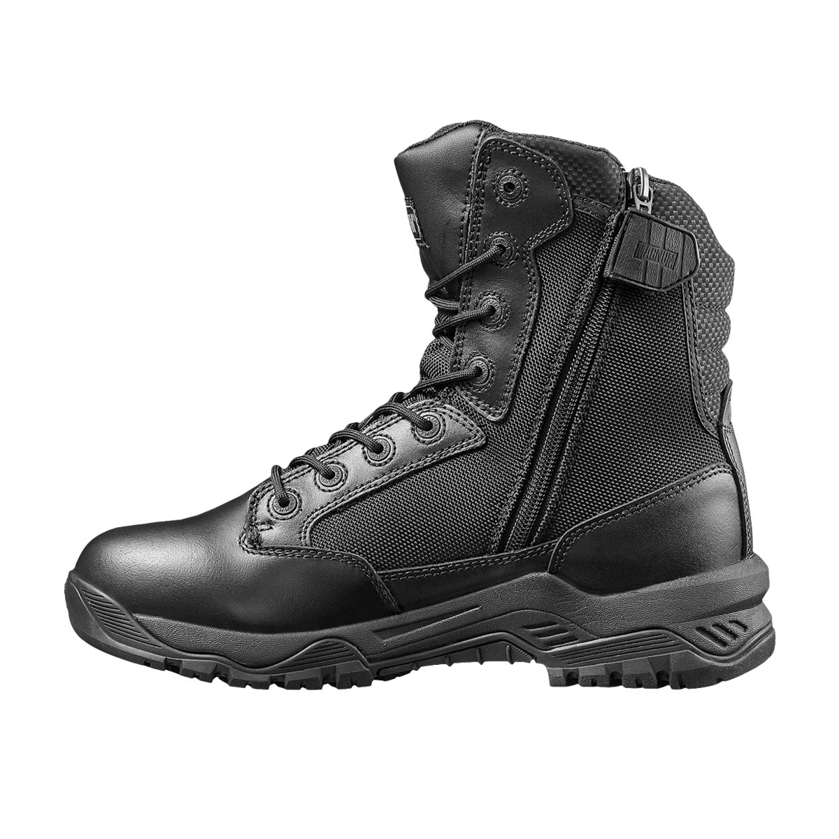 Magnum Strike Force 8.0 Side-Zip Boot Black-Tactical Source LLC
