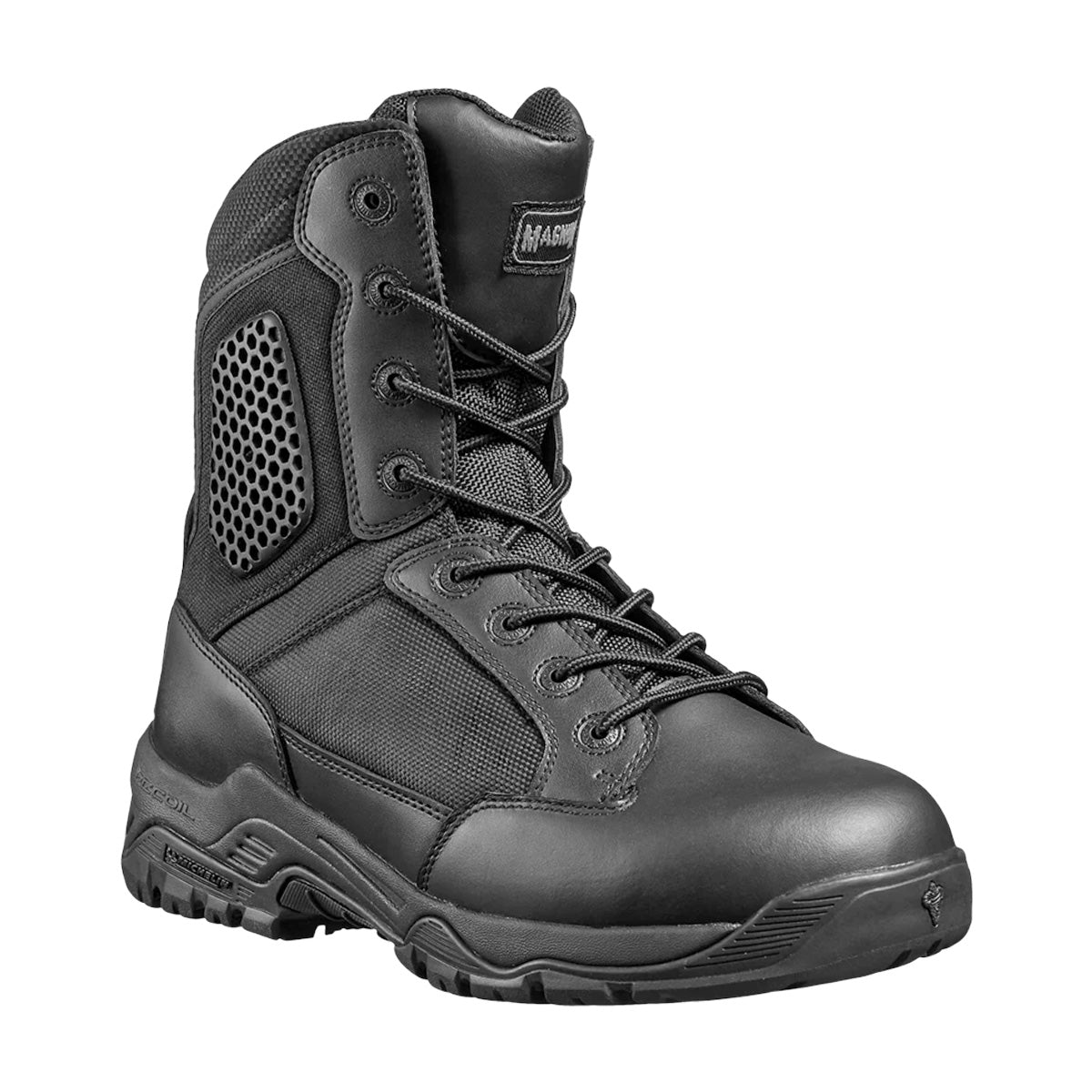 Magnum Strike Force 8.0 Side-Zip Boot Black-Tactical Source LLC