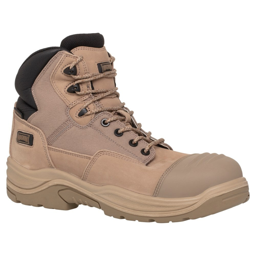 Magnum Trademaster Lite Composite Toe Side Zip Waterproof Boot Stone-Tactical Source LLC