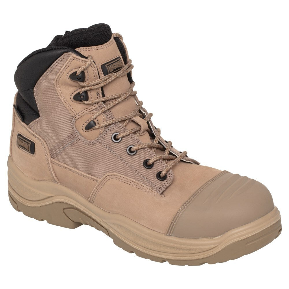 Magnum Trademaster Lite Composite Toe Side Zip Waterproof Boot Stone-Tactical Source LLC