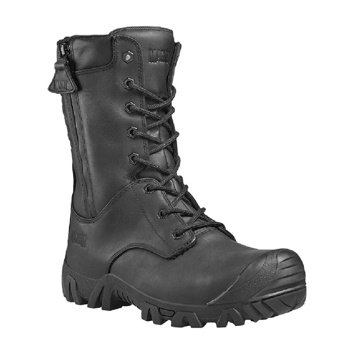 Magnum Vulcan PRO Leather Double Side-Zip Composite Toe and Plate Waterproof Boot-Tactical Source LLC
