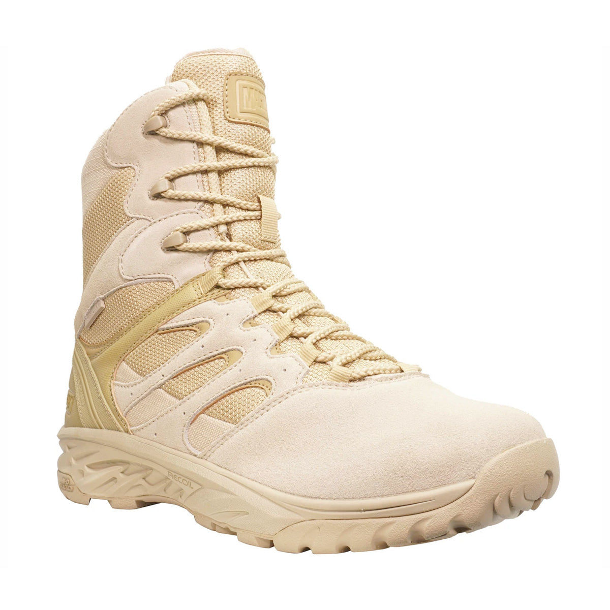 Magnum Wild Fire Tactical 8.0 Side-Zip Waterproof Boots Desert Tan-Tactical Source LLC