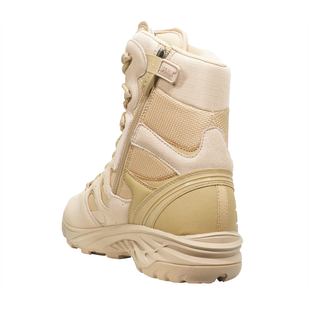 Magnum Wild Fire Tactical 8.0 Side-Zip Waterproof Boots Desert Tan-Tactical Source LLC
