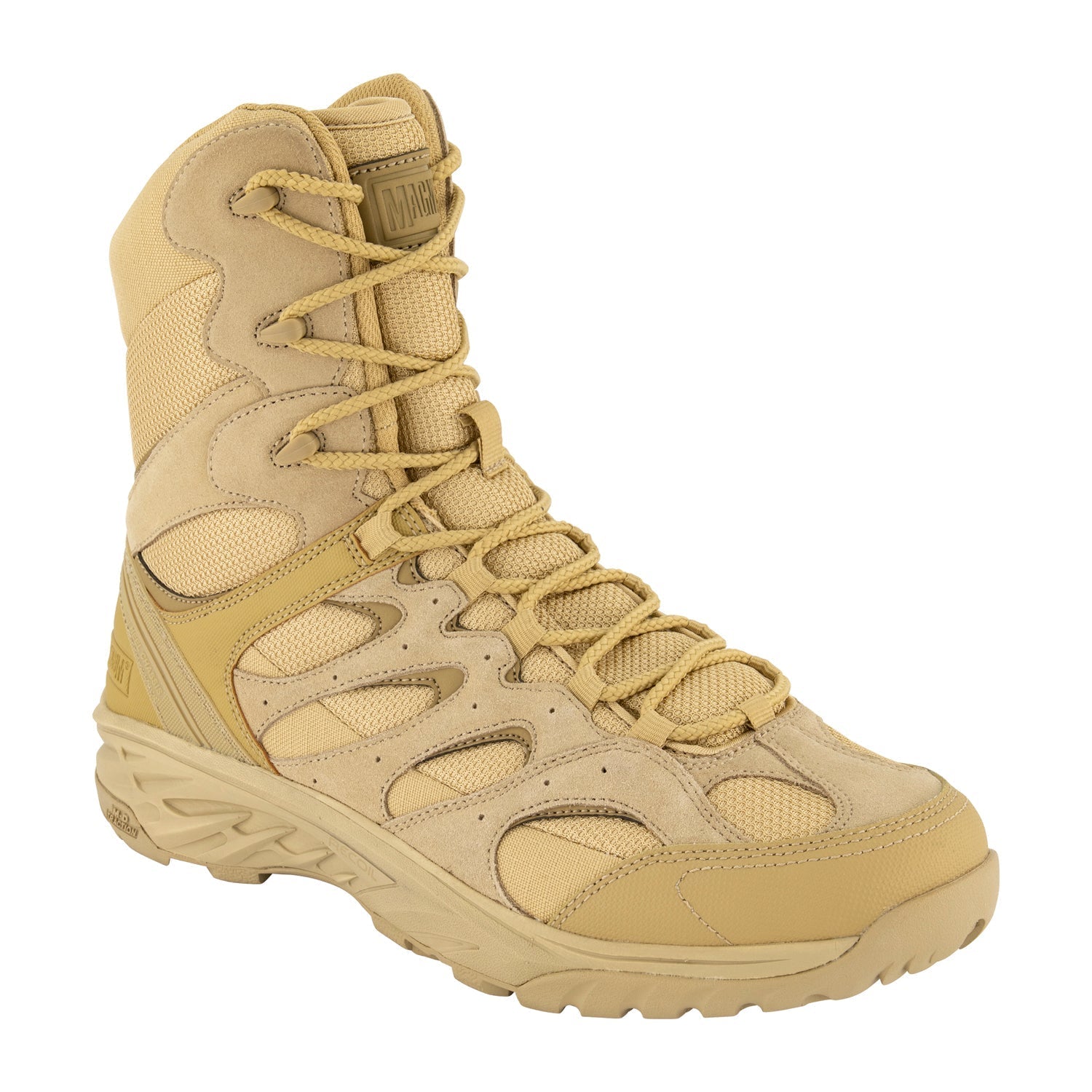 Magnum Wild Fire Tactical 8.0 Side-Zip Waterproof Boots Desert Tan-Tactical Source LLC