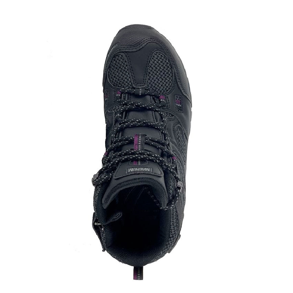 Magnum XT Boron Mid CT SZ WP Womens Boots Black Purple-Tactical Source LLC