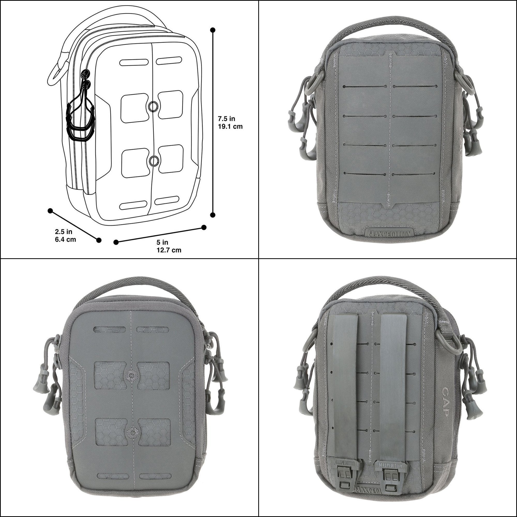 Maxpedition AGR Compact Admin Pouch (CAP)-Tactical Source LLC