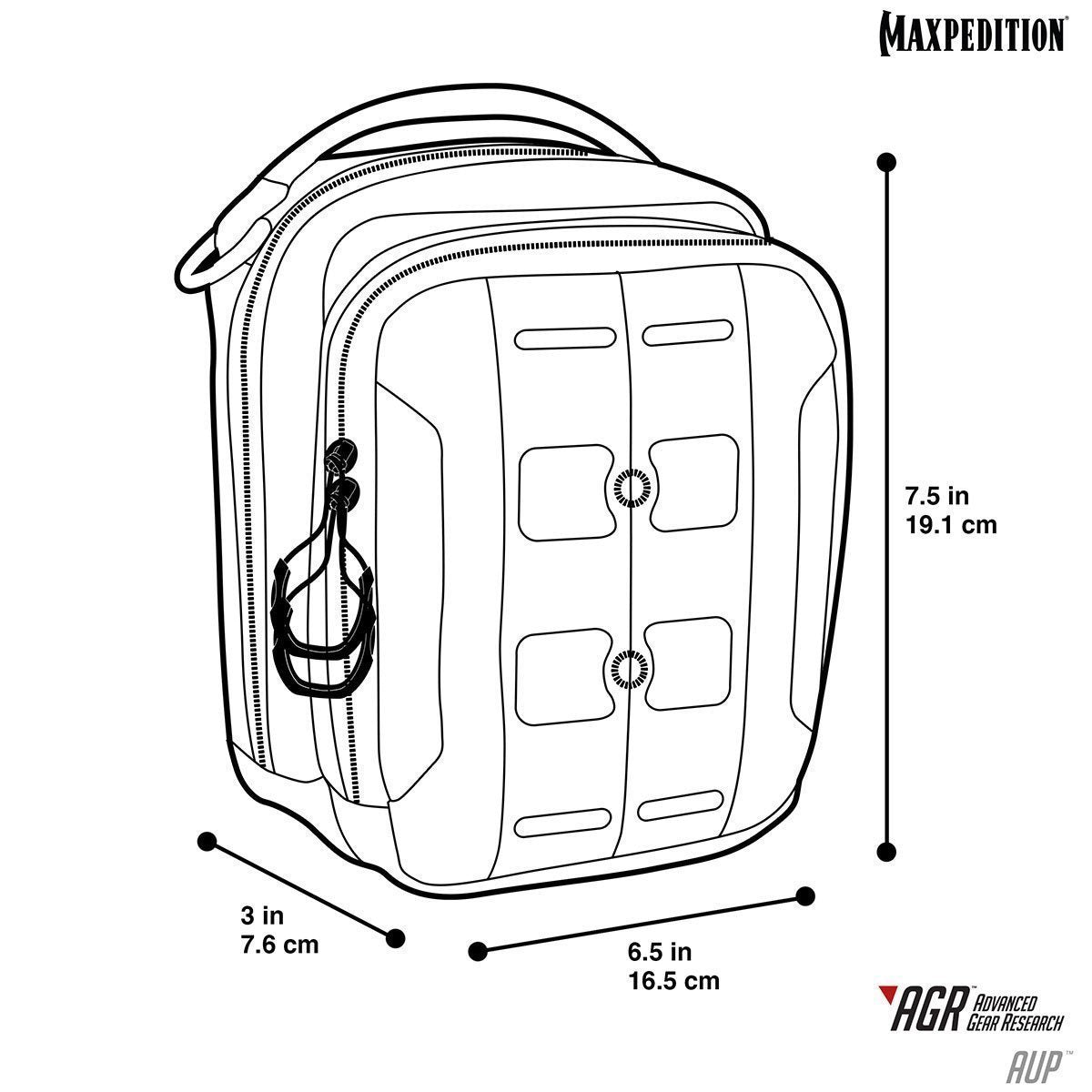Maxpedition AUP Accordion Utility Pouch-Tactical Source LLC