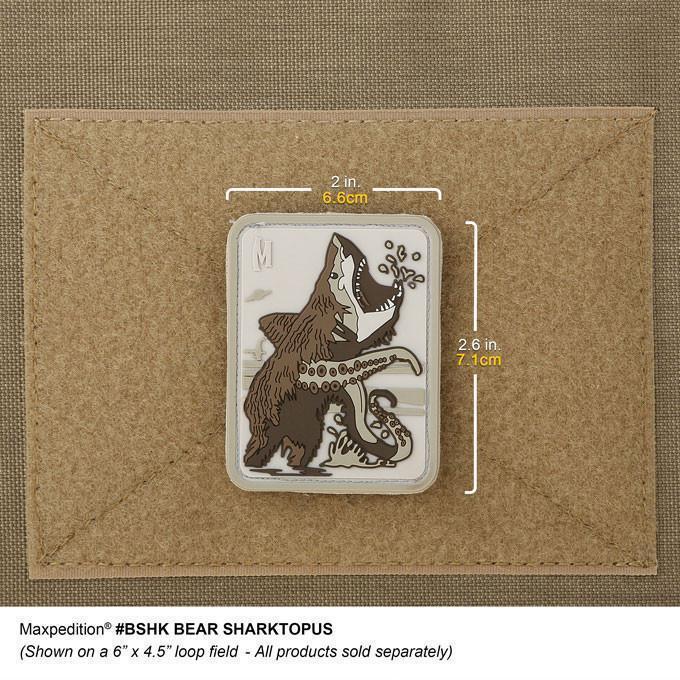 Maxpedition Bearsharktopus Morale Patch-Tactical Source LLC