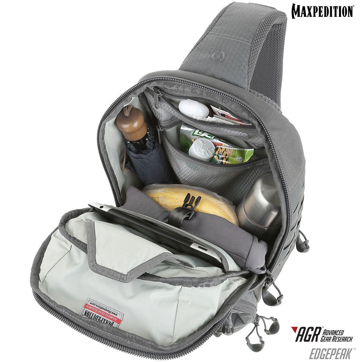 Maxpedition Edgepeak Ambidextrous Sling Pack 15L-Tactical Source LLC