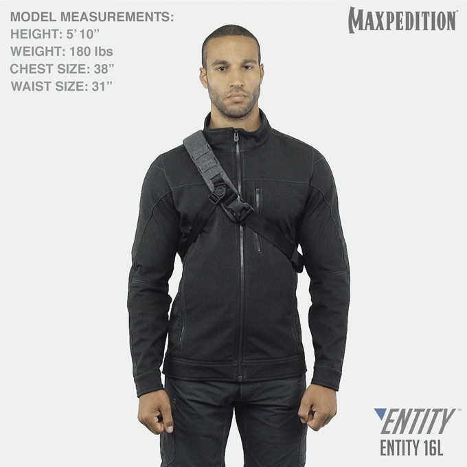 Maxpedition Entity 16 CCW-Enabled EDC Sling Pack 16L-Tactical Source LLC