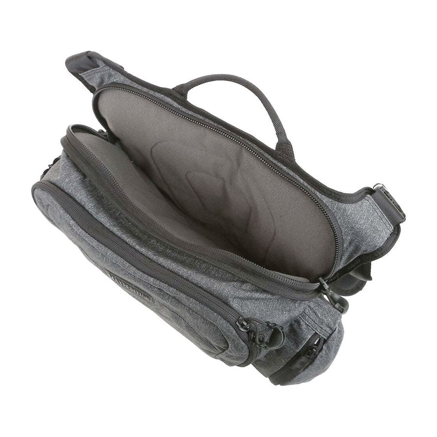 Maxpedition Entity Crossbody Bag Large 14L Charcoal-Tactical Source LLC